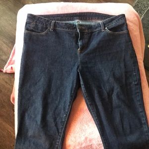 Size 16 crop jeans